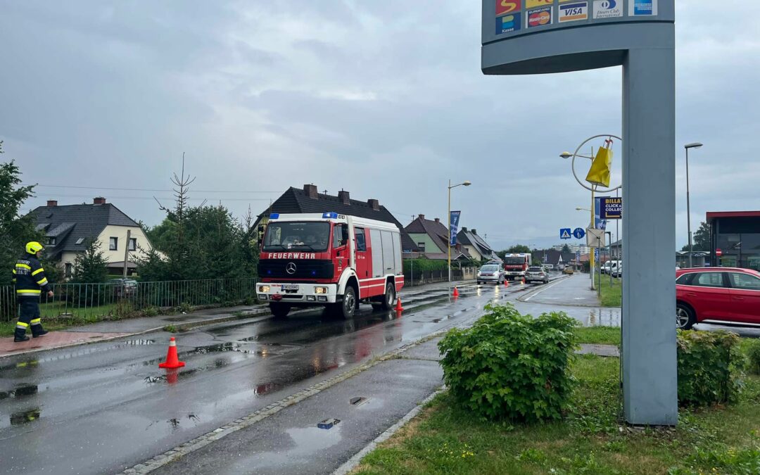 Verkehrsunfall mit Moped