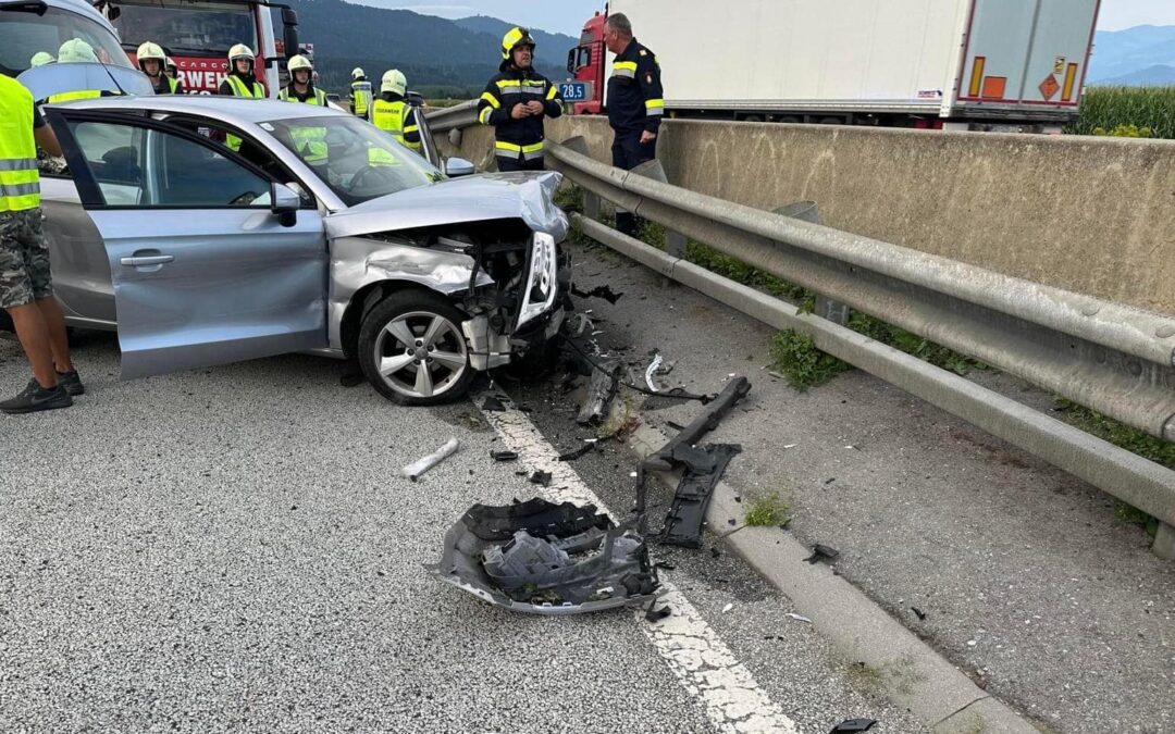 Verkehrsunfall auf der S36